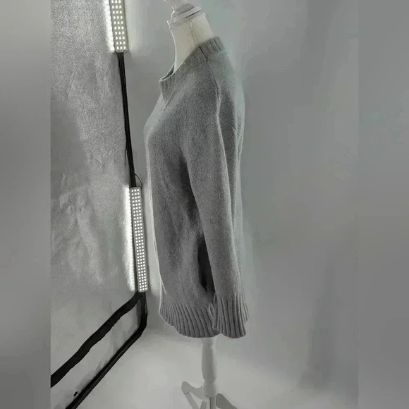 Racheal Women's Size Small Gray Pocket Oversized Sweater Shirt Or Dress - Picture 6 of 13